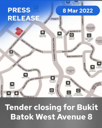 Closing of Land Tender at Bukit Batok West Avenue 8